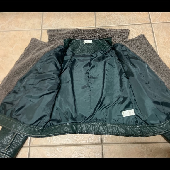 ♦️ Max Studio Green Jacket Size Medium - Picture 6 of 12